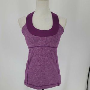 Lululemon Scoop Neck Yoga Tank Top Purple 2